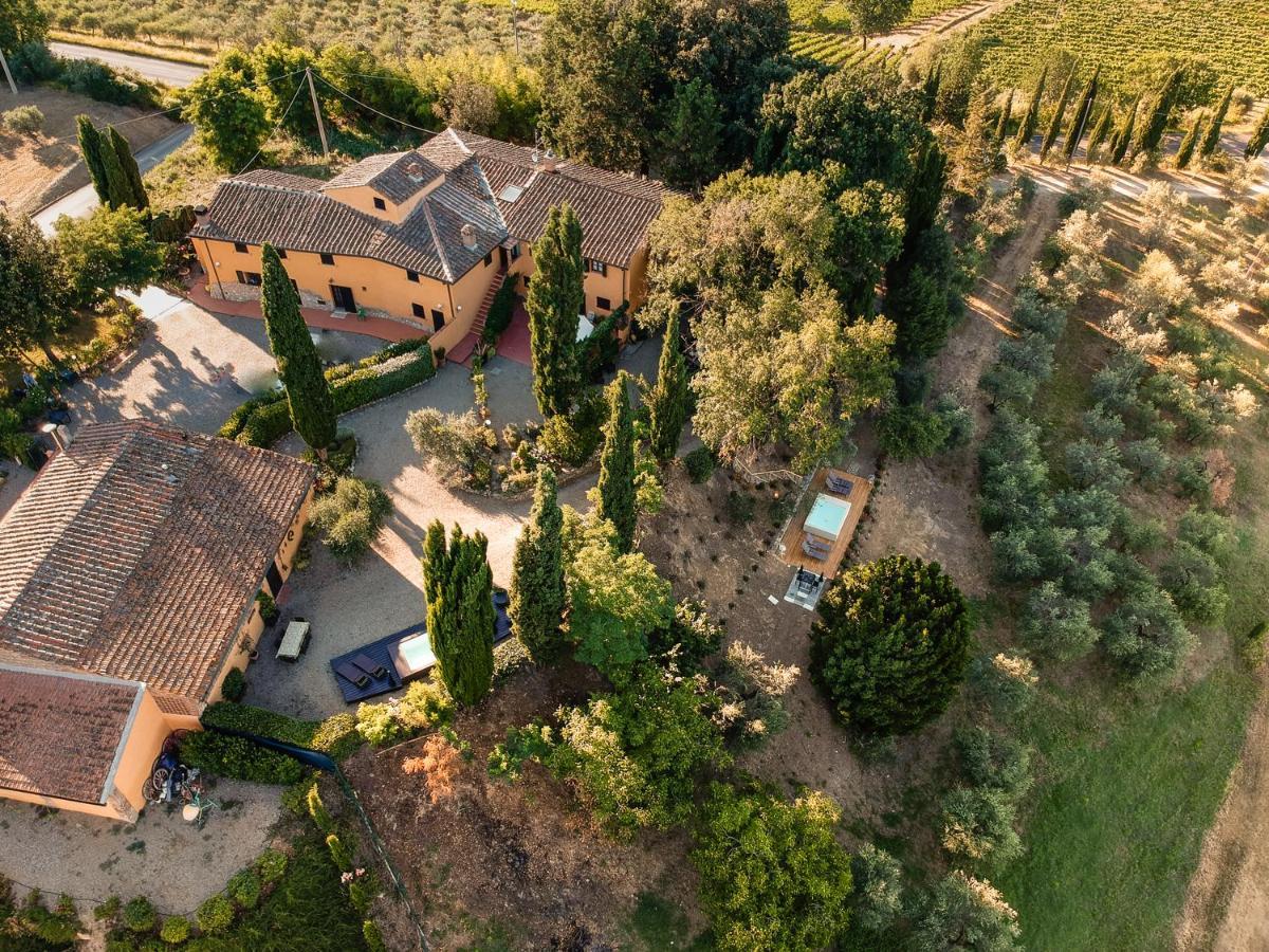 Il Leccio - Casa Toscana Il Fienile Gambassi Terme Extérieur photo