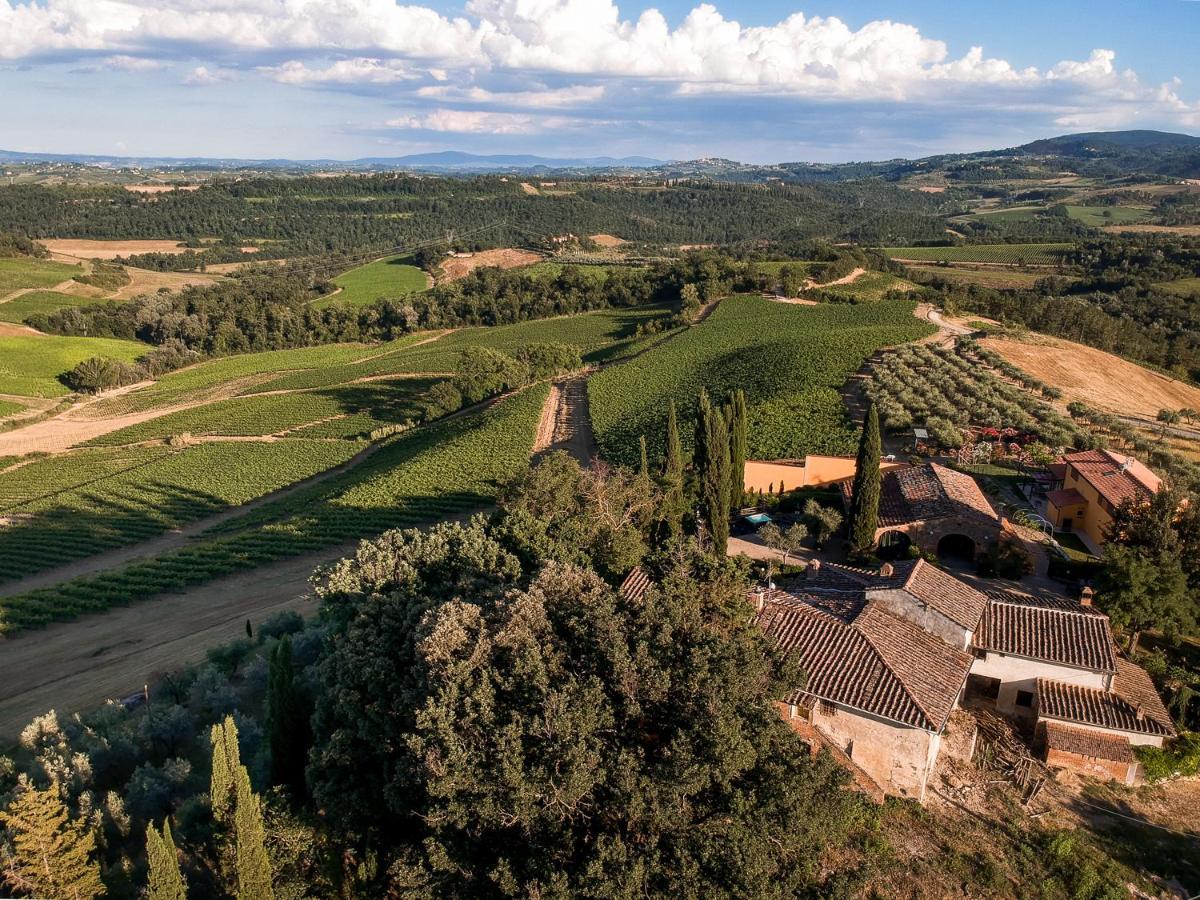Il Leccio - Casa Toscana Il Fienile Gambassi Terme Extérieur photo