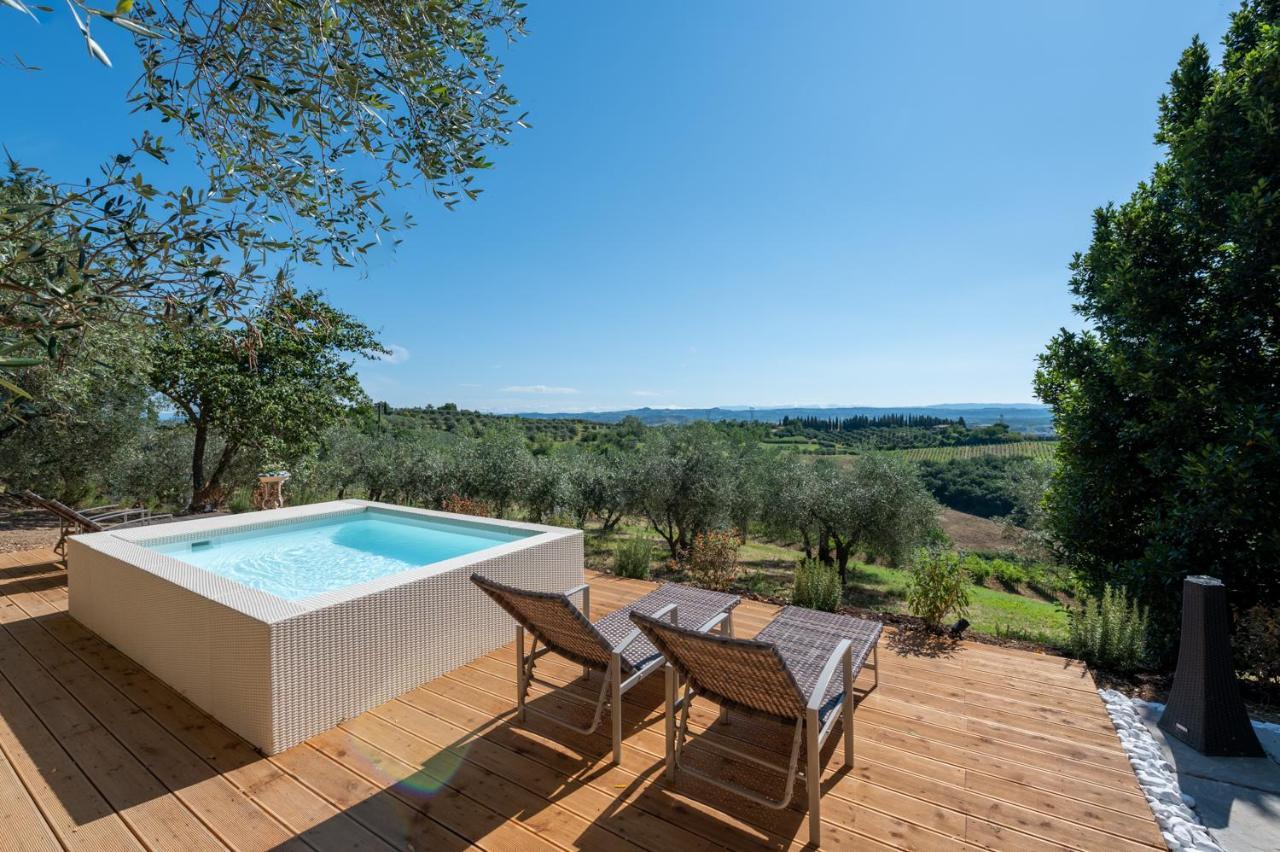 Il Leccio - Casa Toscana Il Fienile Gambassi Terme Extérieur photo